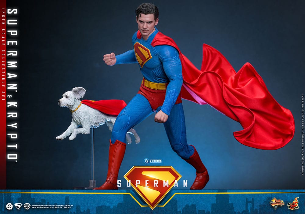 Superman (2025) Movie Masterpiece Action Figure 1/6 Superman & Krypto 33 cm